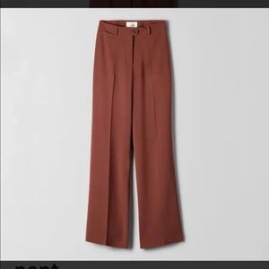 Wide leg trousers